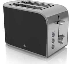 SWAN  Retro ST17020BN 2-Slice Toaster - Black